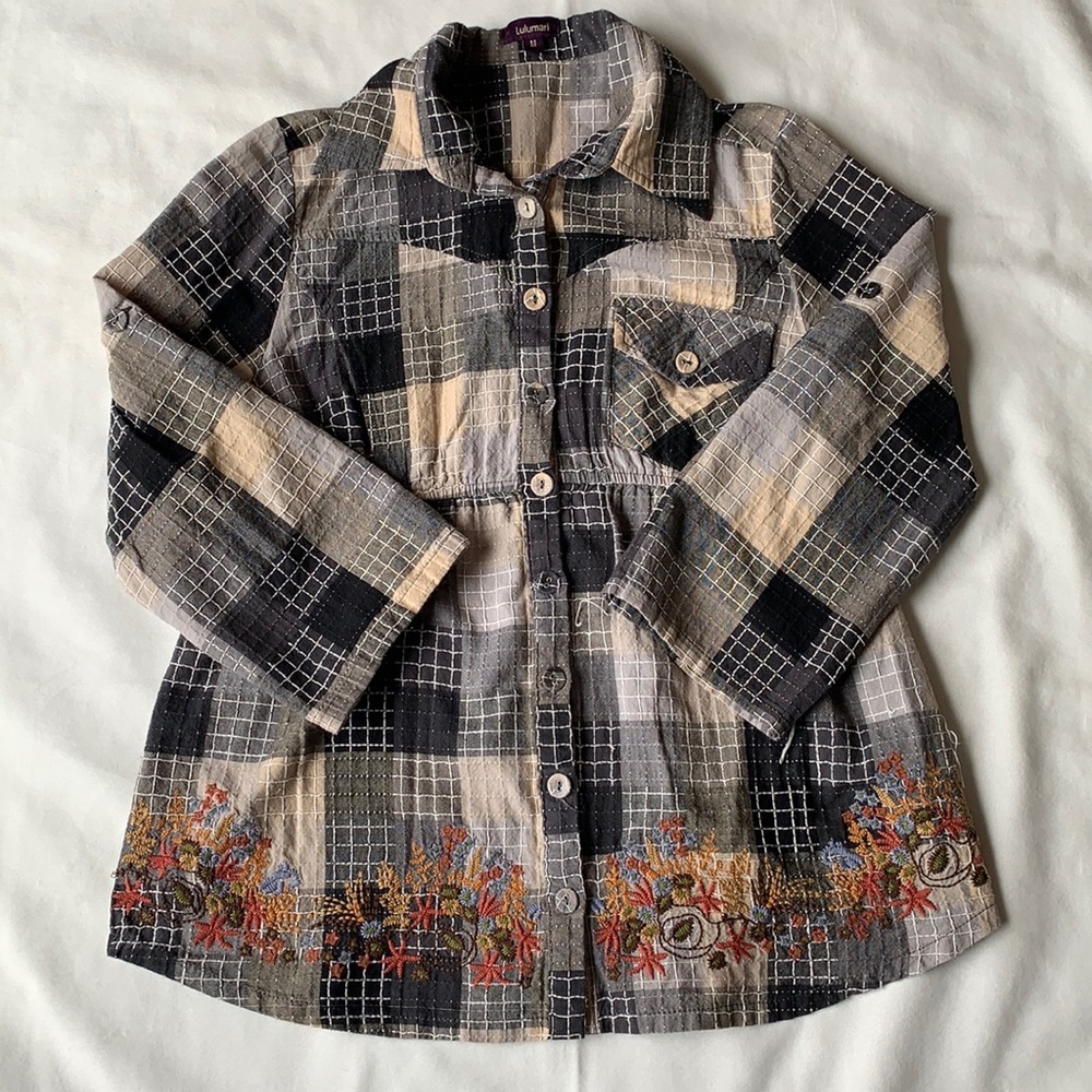 Lulumari Plaid Button Down